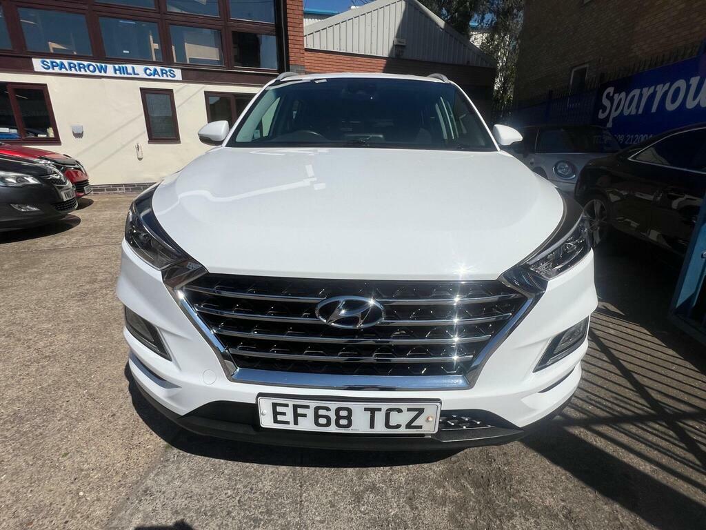 Hyundai Tucson 1.6 Gdi Se Nav Euro 6 S S EF68TCZ White #2