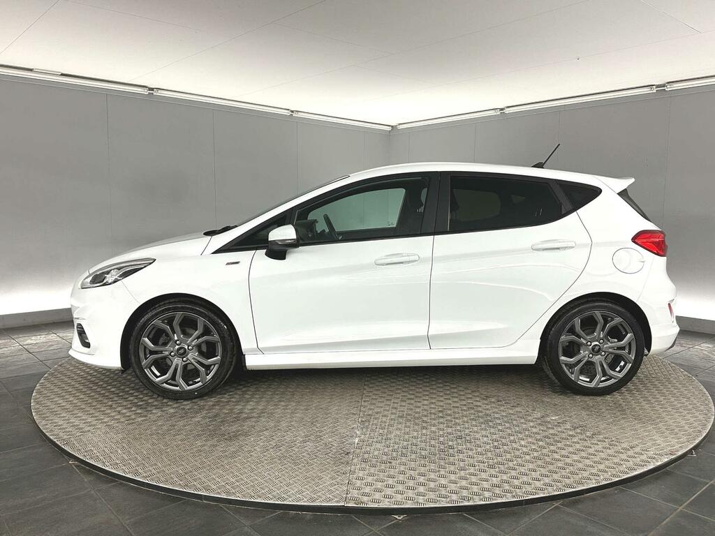 Ford Fiesta 1.0T Ecoboost St-line Edition Euro 6 Ss GF21AYT White #4