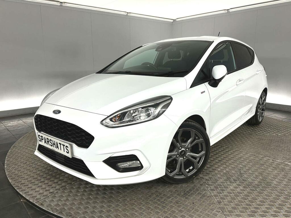 Ford Fiesta 1.0T Ecoboost St-line Edition Euro 6 Ss GF21AYT White #3