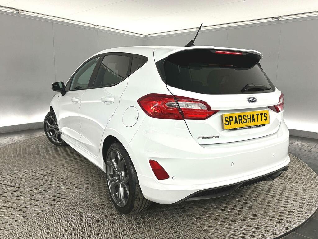 Ford Fiesta 1.0T Ecoboost St-line Edition Euro 6 Ss GF21AYT White #5