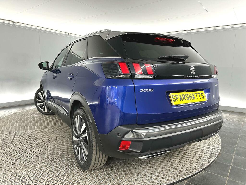 Peugeot 3008 1.6 Puretech Gt Line Premium Eat Euro 6 Ss WU20ZWS Blue #5