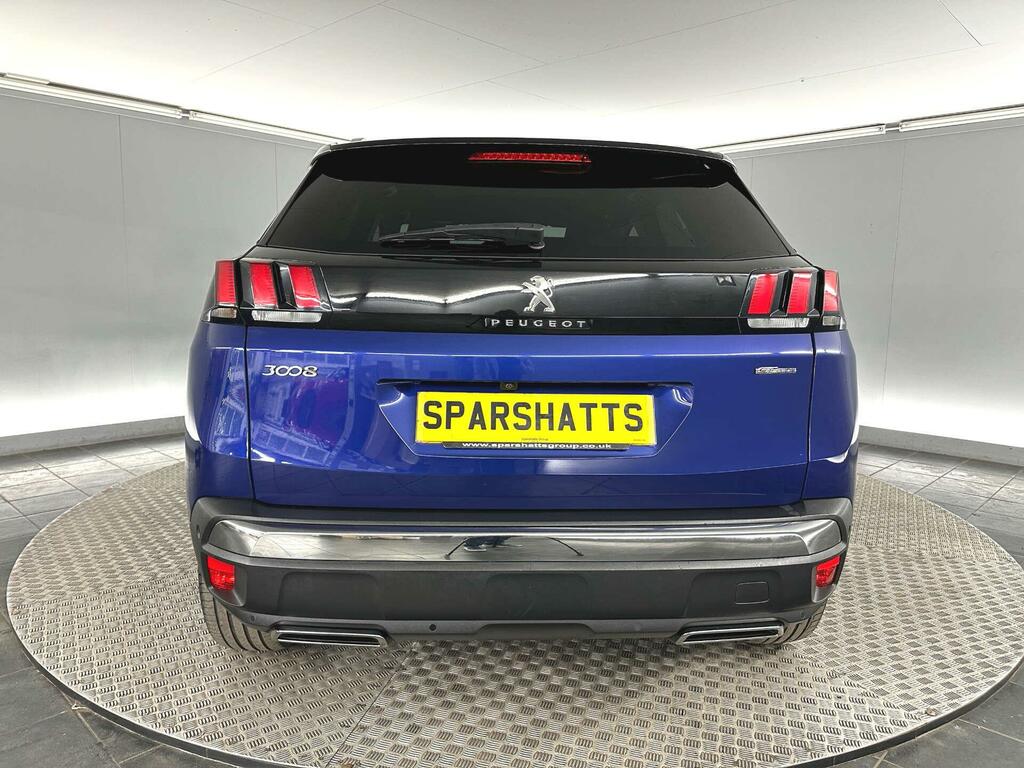 Peugeot 3008 1.6 Puretech Gt Line Premium Eat Euro 6 Ss WU20ZWS Blue #6