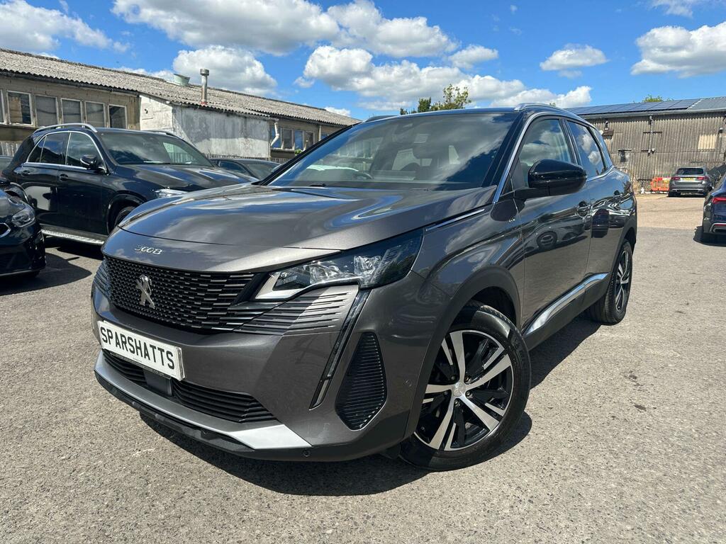 Peugeot 3008 1.2 Puretech Gt Eat Euro 6 Ss CF23ADV Grey #3