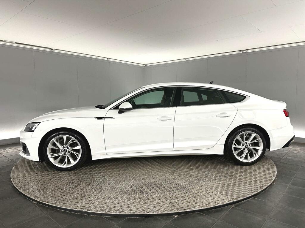 Audi A5 2.0 Tfsi 35 Sport Sportback S Tronic Euro 6 Ss WU22KZG White #4