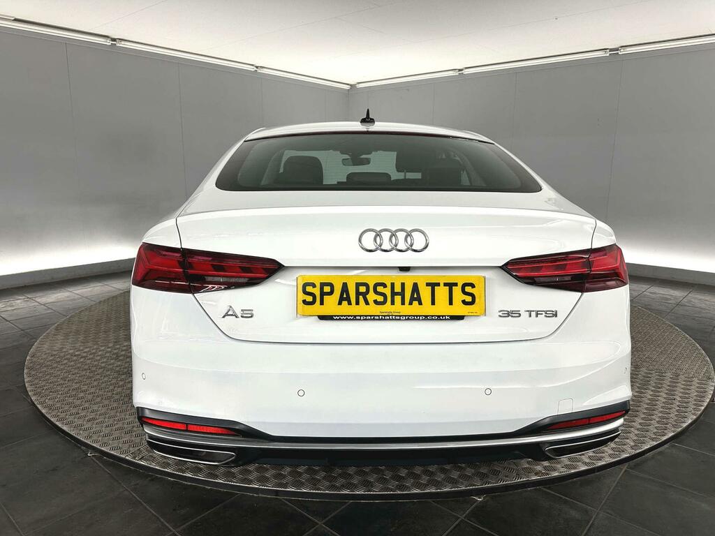 Audi A5 2.0 Tfsi 35 Sport Sportback S Tronic Euro 6 Ss WU22KZG White #6