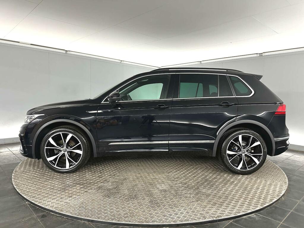 Volkswagen Tiguan 2.0 Tdi R-line Dsg Euro 6 Ss YH72KDF Black #5