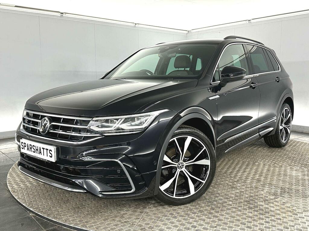 Volkswagen Tiguan 2.0 Tdi R-line Dsg Euro 6 Ss YH72KDF Black #4