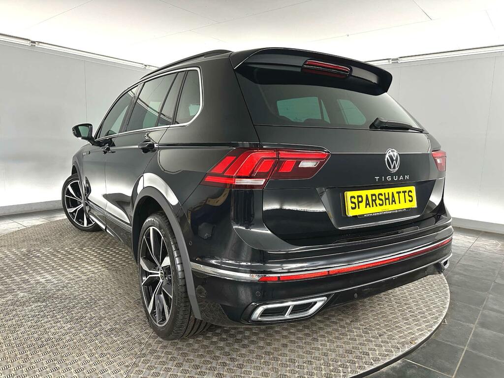 Volkswagen Tiguan 2.0 Tdi R-line Dsg Euro 6 Ss YH72KDF Black #6