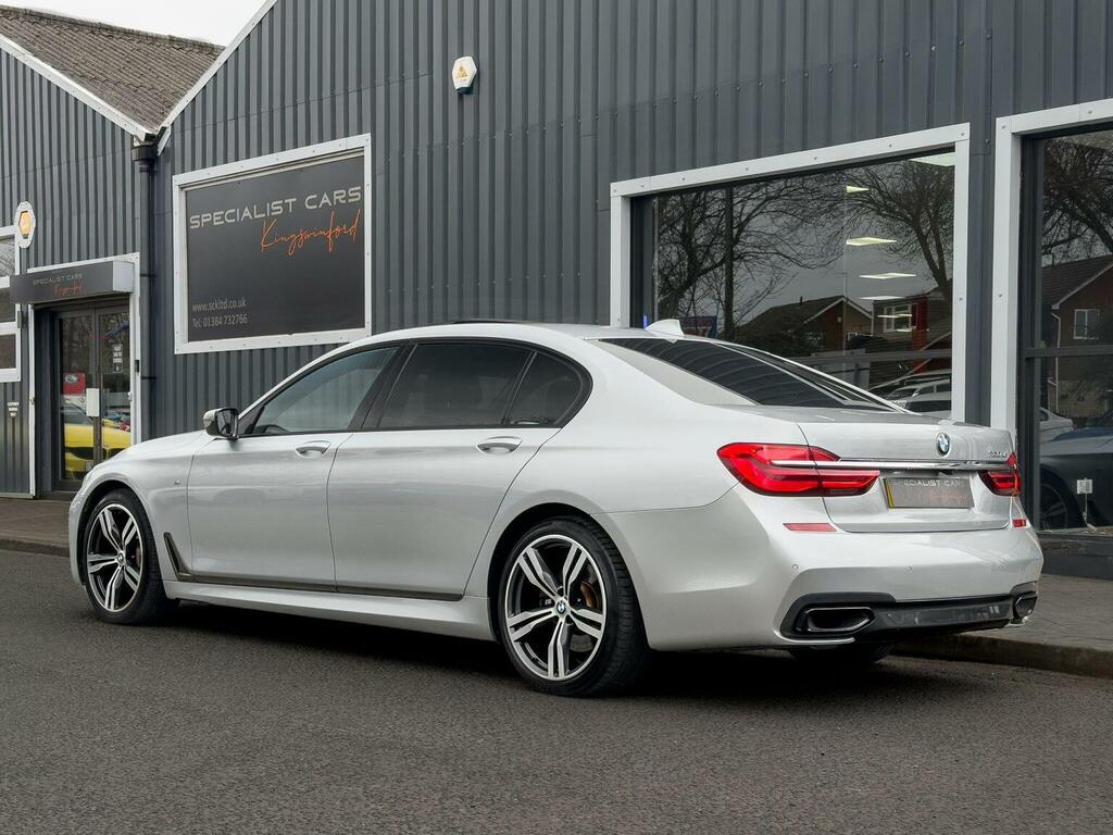 BMW 7 Series 3.0 730Ld M Sport Euro 6 Ss LJ68XRP Silver #2