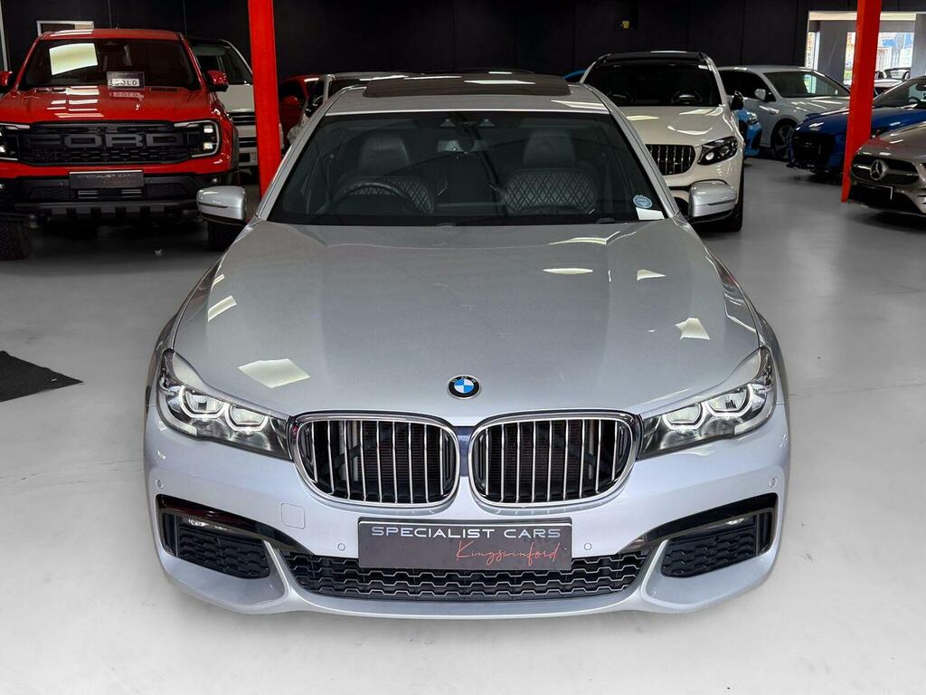 BMW 7 Series 3.0 730Ld M Sport Euro 6 Ss LJ68XRP Silver #6