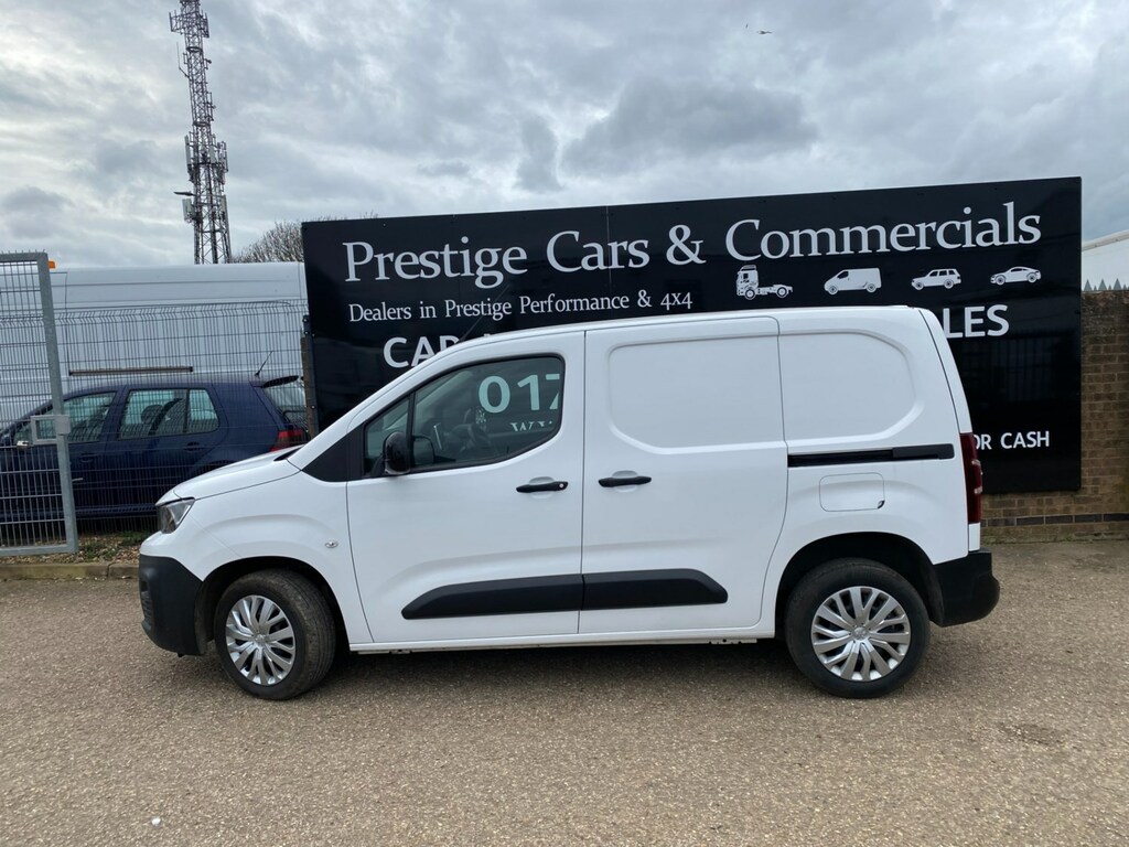 Peugeot Partner 1000 1.5 Bluehdi 100 Professional Premium Small Pa CP71LJA White #5