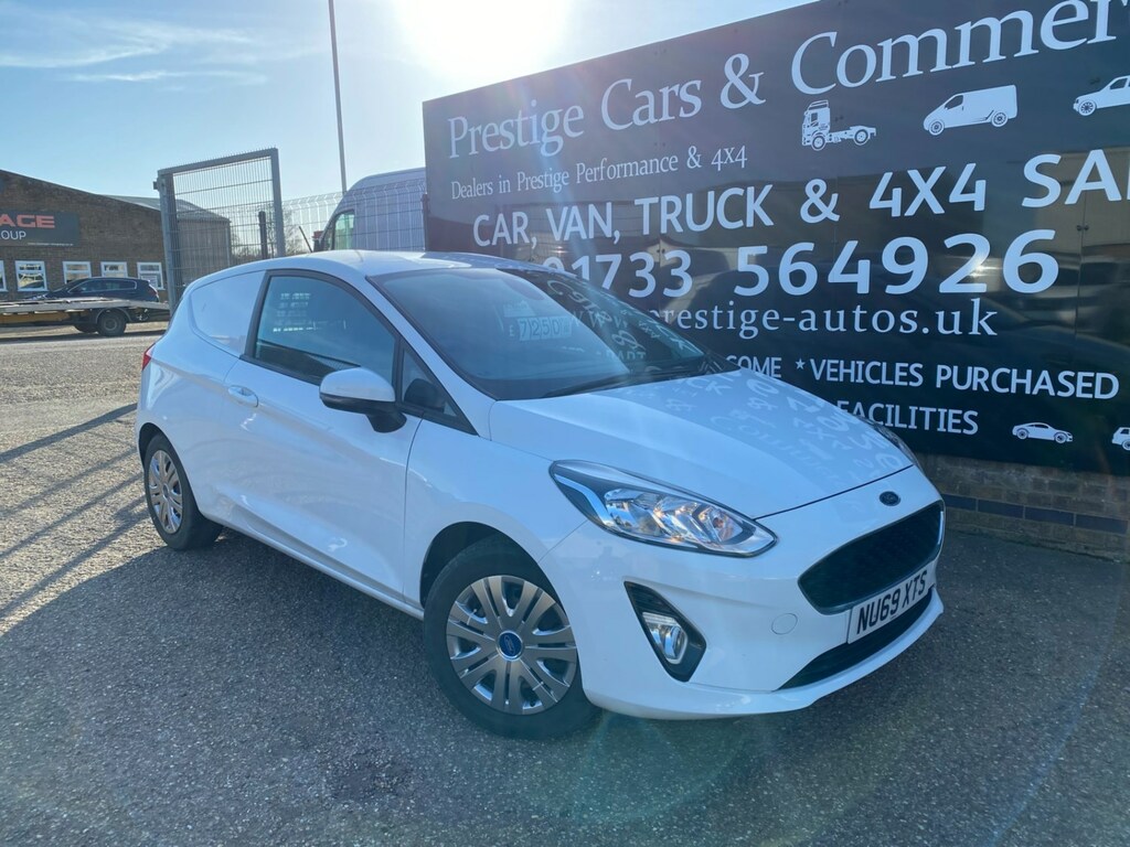 Ford Fiesta 1.5 Tdci Van 85 Bhp 6 Speed 69K Fsh 1 Council Owne White