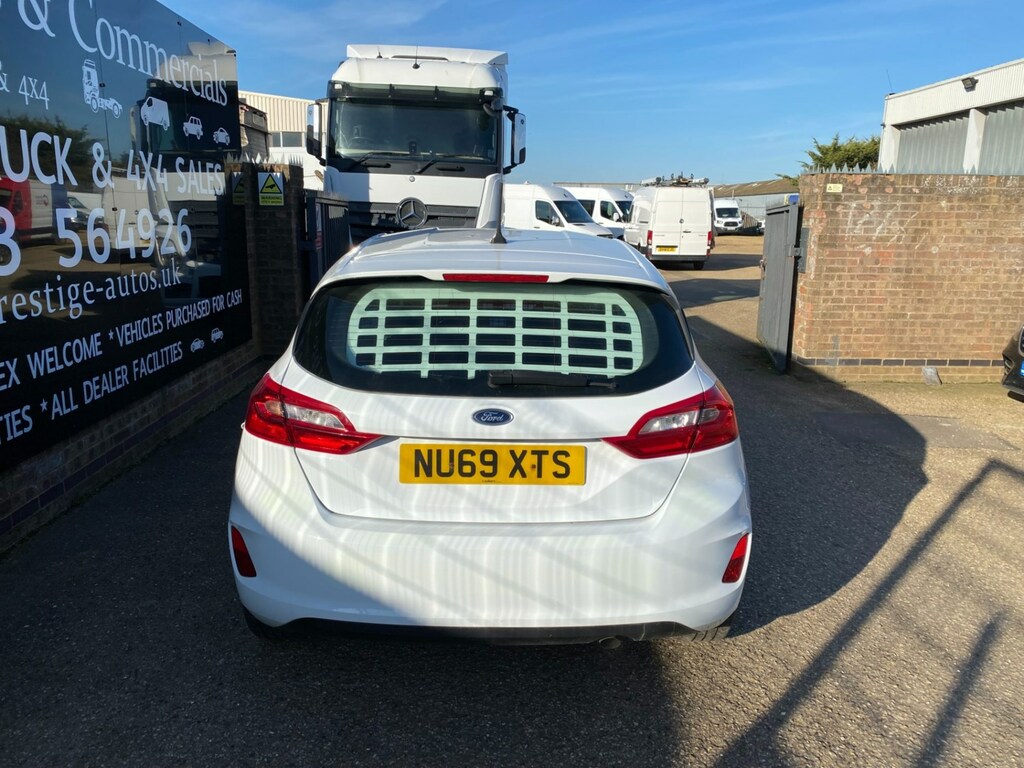 Ford Fiesta 1.5 Tdci Van 85 Bhp 6 Speed 69K Fsh 1 Council Owne NU69XTS White #4