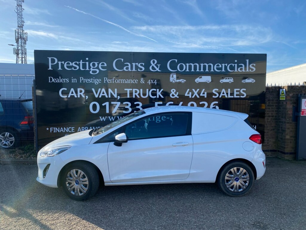 Ford Fiesta 1.5 Tdci Van 85 Bhp 6 Speed 69K Fsh 1 Council Owne NU69XTS White #5