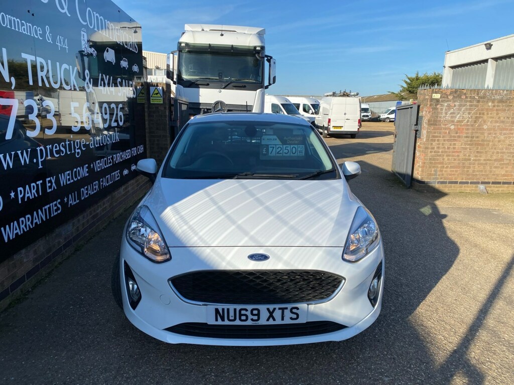 Ford Fiesta 1.5 Tdci Van 85 Bhp 6 Speed 69K Fsh 1 Council Owne NU69XTS White #2