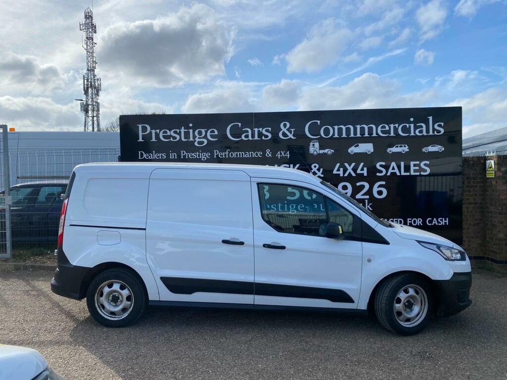 Ford Transit Connect 240 1.5 Tdci 100Ps L2 Lwb Panel Van 79K Fsh Ac Rea YC20EUZ White #3