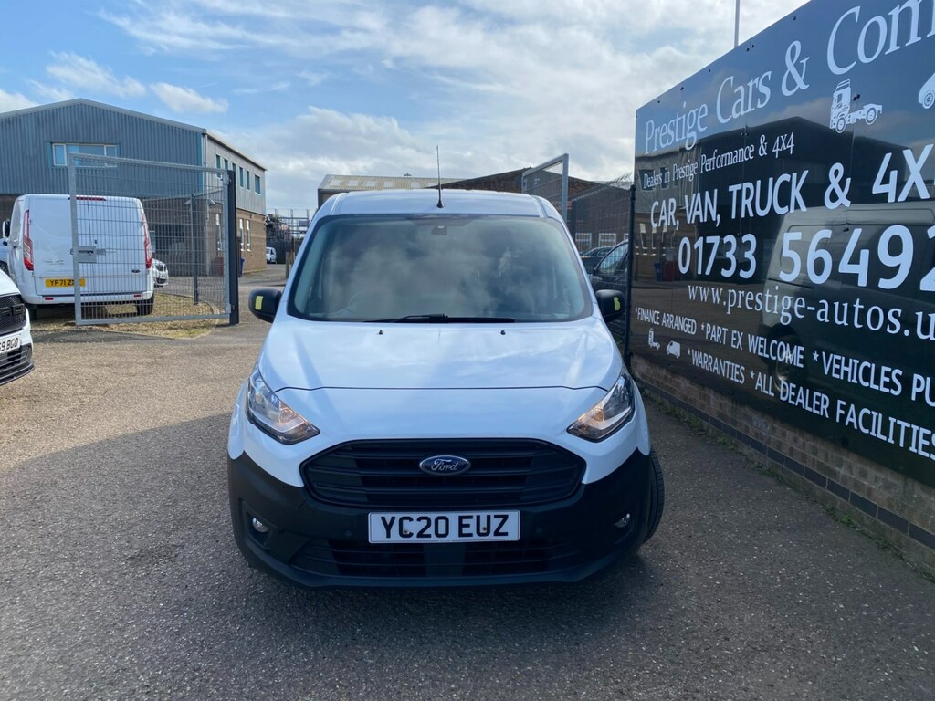 Ford Transit Connect 240 1.5 Tdci 100Ps L2 Lwb Panel Van 79K Fsh Ac Rea YC20EUZ White #2