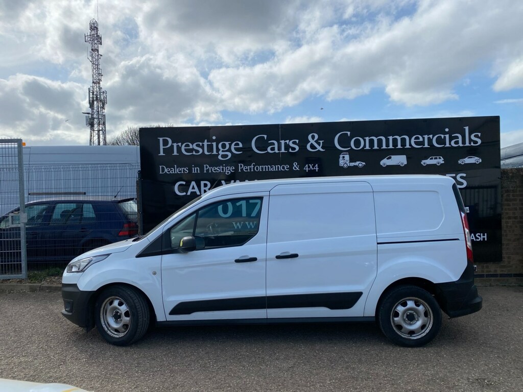 Ford Transit Connect 240 1.5 Tdci 100Ps L2 Lwb Panel Van 79K Fsh Ac Rea YC20EUZ White #6
