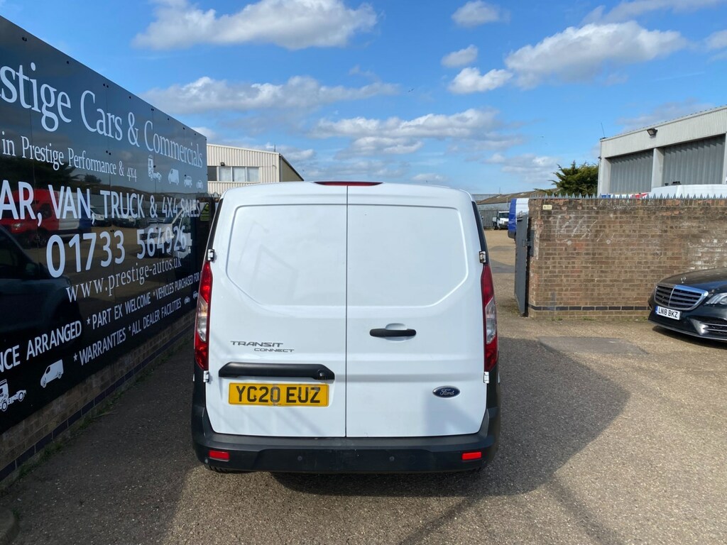 Ford Transit Connect 240 1.5 Tdci 100Ps L2 Lwb Panel Van 79K Fsh Ac Rea YC20EUZ White #5