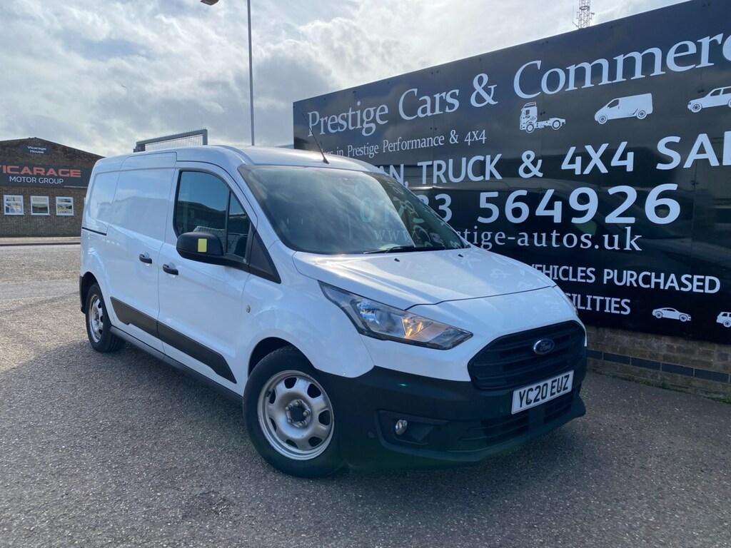 Ford Transit Connect 240 1.5 Tdci 100Ps L2 Lwb Panel Van 79K Fsh Ac Rea White