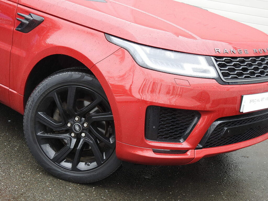 Land Rover Range Rover Sport Sd V6 Hse Dynamic YW18KUK Red #4