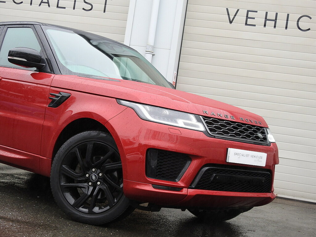 Land Rover Range Rover Sport Sd V6 Hse Dynamic YW18KUK Red #3