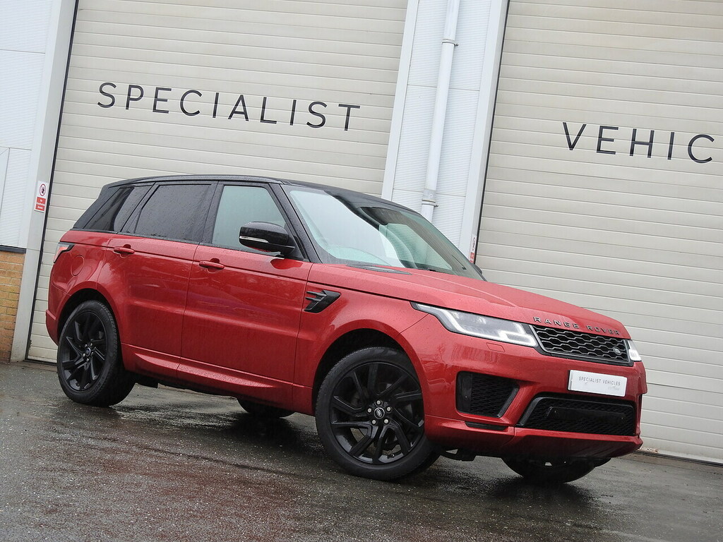 Land Rover Range Rover Sport Sd V6 Hse Dynamic YW18KUK Red #2