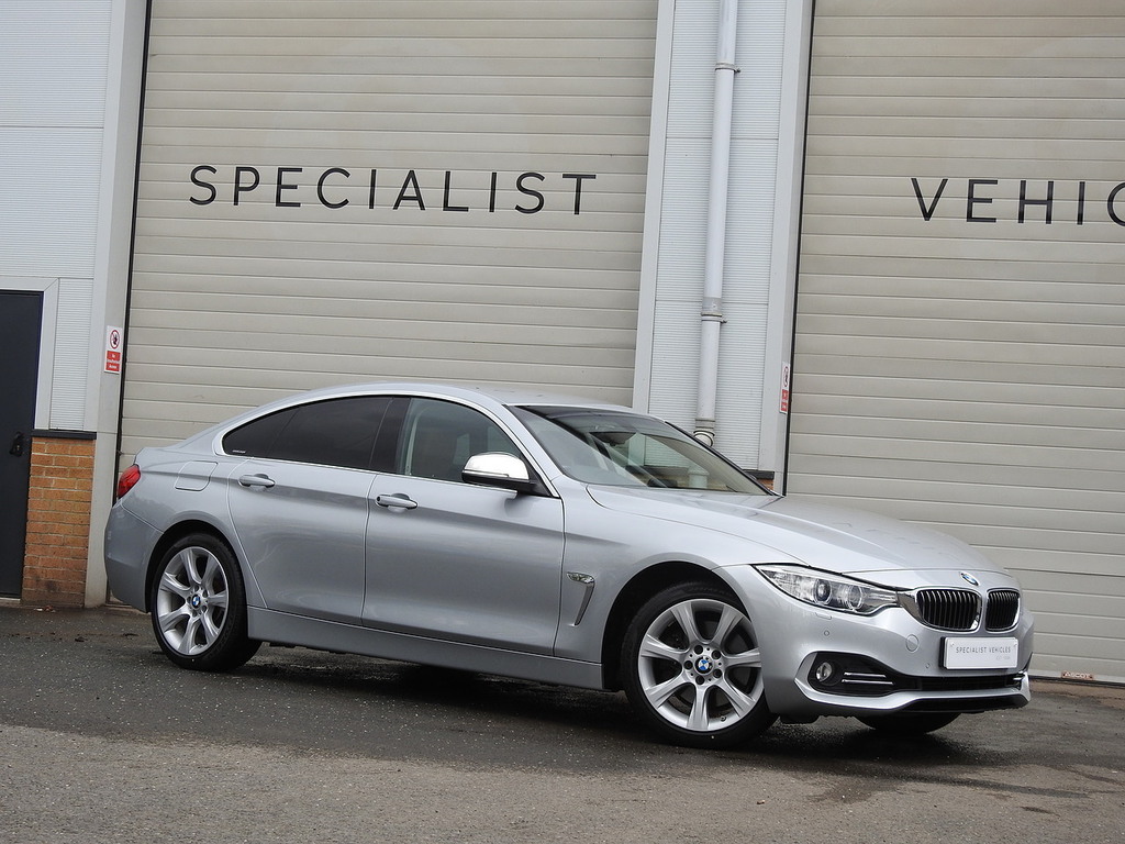 BMW 4 Series Gran Coupe 430D Luxury PY64BZH Silver #2