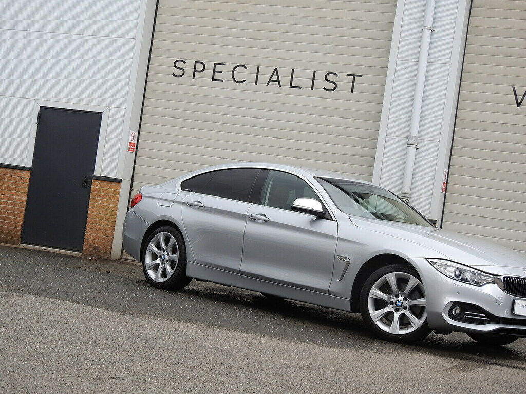 BMW 4 Series Gran Coupe 430D Luxury PY64BZH Silver #4