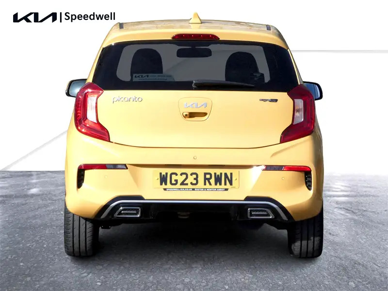 Kia Picanto 1.0 T-gdi Gt-line S Euro 6 Ss WG23RWN Yellow #5
