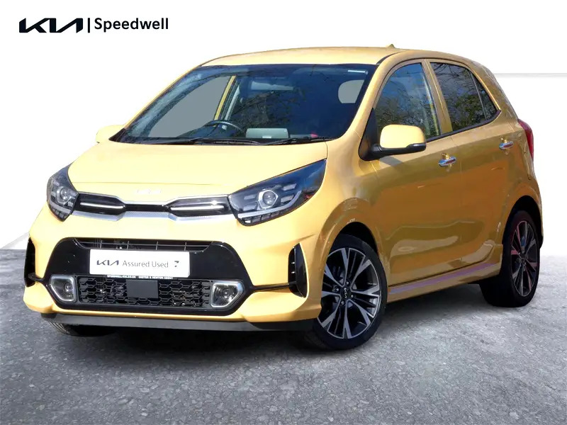 Kia Picanto 1.0 T-gdi Gt-line S Euro 6 Ss WG23RWN Yellow #3