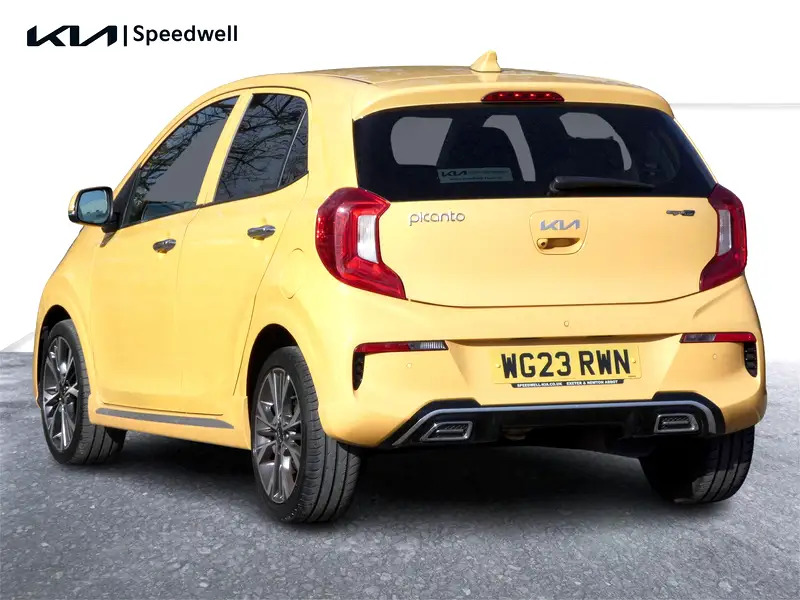 Kia Picanto 1.0 T-gdi Gt-line S Euro 6 Ss WG23RWN Yellow #6