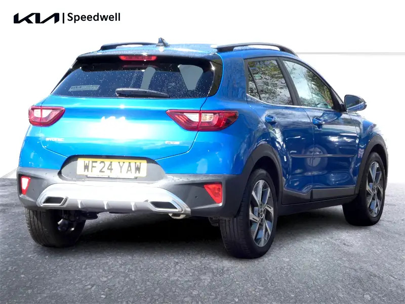 Kia Stonic 1.0 T-gdi Mhev Gt-line S Dct Euro 6 Ss WF24YAW Blue #4