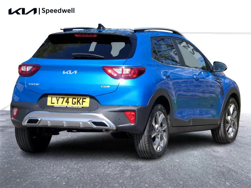 Kia Stonic 1.0 T-gdi Mhev Gt-line S Dct Euro 6 Ss LY74GKF Blue #4