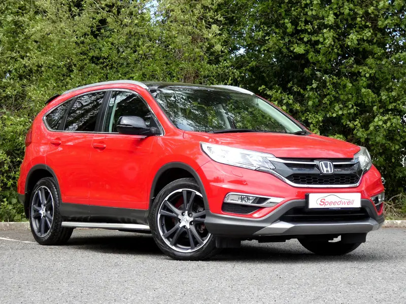 Honda Cr-V 2.0 I-vtec Ex 4Wd Euro 6 Red #4