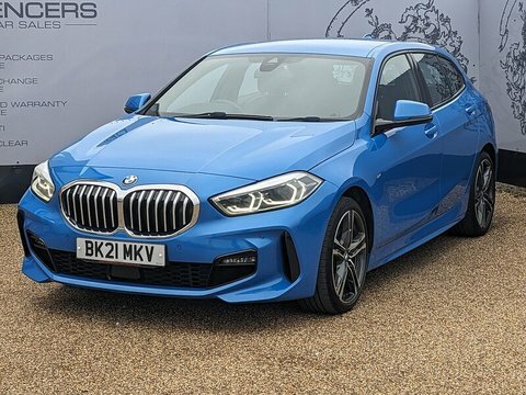 BMW 1 Series 118I M Sport BK21MKV Blue #3