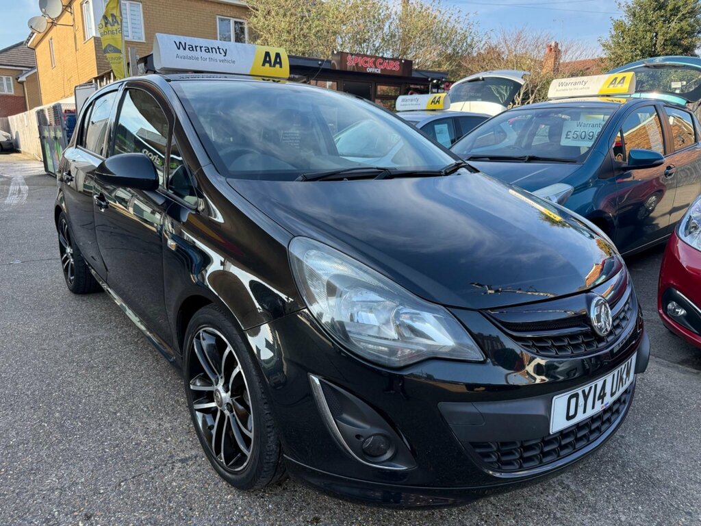 Vauxhall Corsa 1.4T 16V Black Edition Euro 5 Ss Black