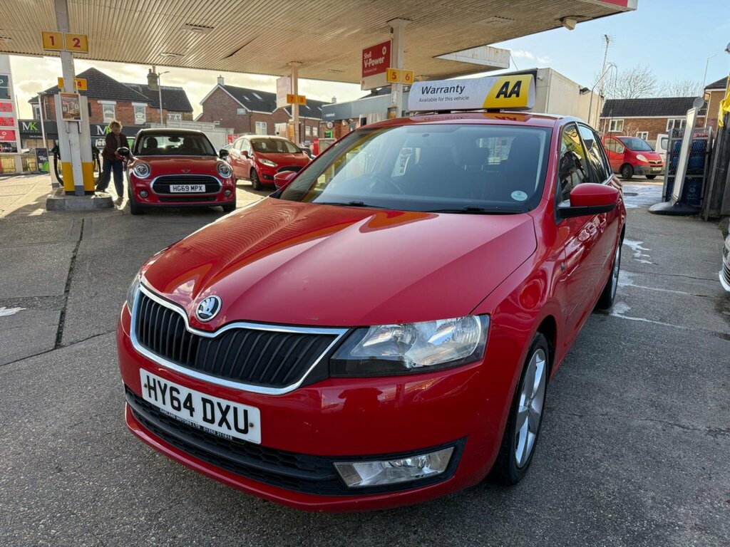 Skoda Rapid Spaceback 1.2 Tsi Se Tech Euro 5 Red #3
