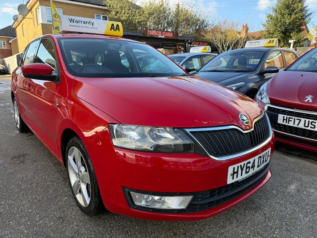 Skoda Rapid Spaceback 1.2 Tsi Se Tech Euro 5 Red