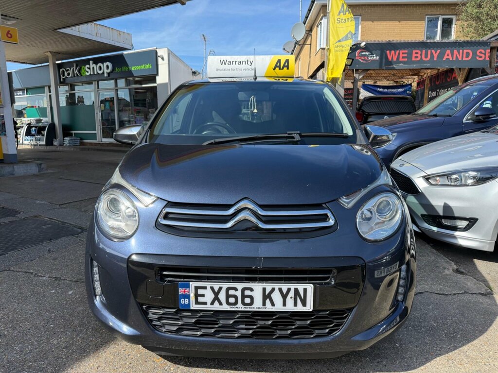 Citroen C1 1.2 Puretech Flair Euro 6 EX66KYN Blue #2