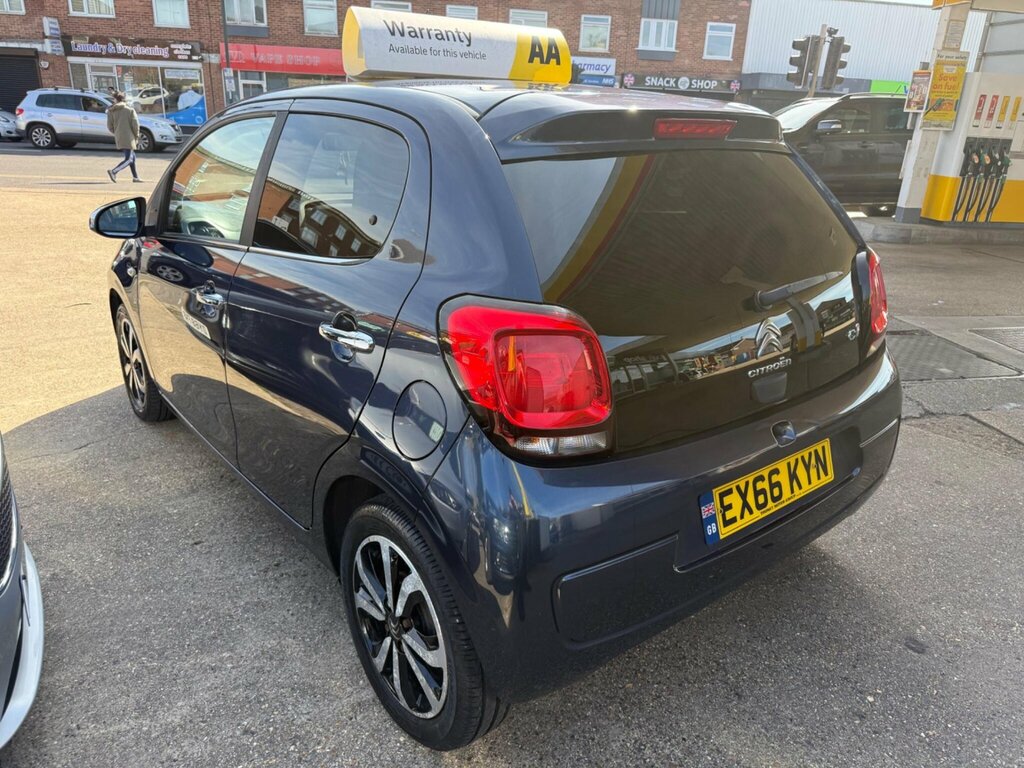 Citroen C1 1.2 Puretech Flair Euro 6 EX66KYN Blue #4