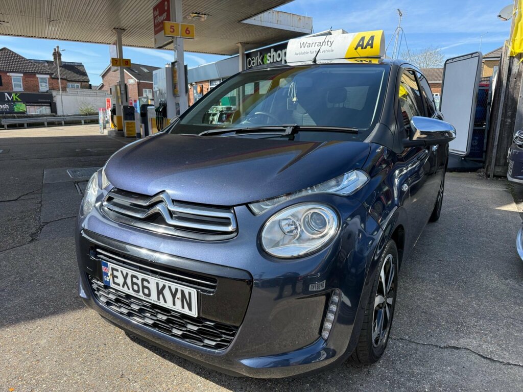 Citroen C1 1.2 Puretech Flair Euro 6 EX66KYN Blue #3