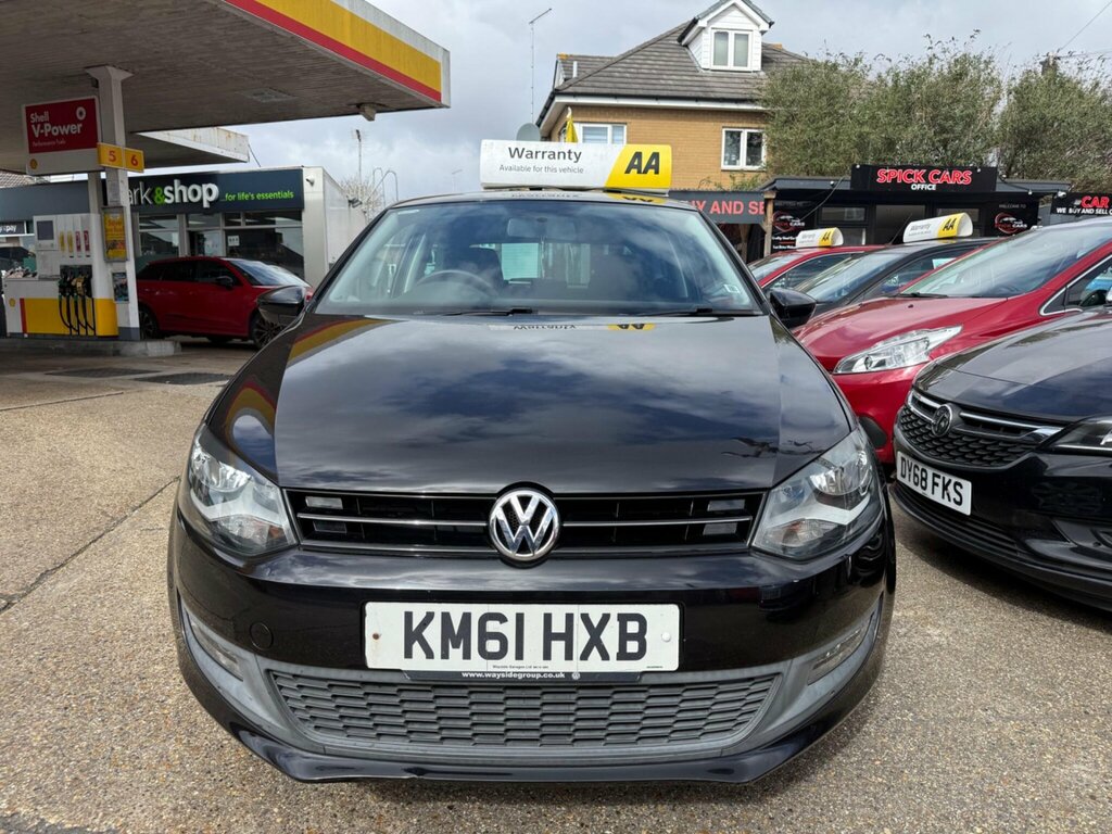 Volkswagen Polo 1.2 Match Euro 5 KM61HXB Black #2