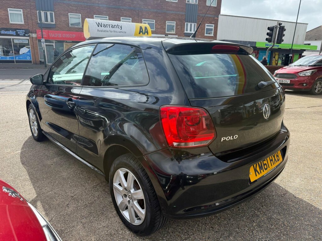 Volkswagen Polo 1.2 Match Euro 5 KM61HXB Black #4