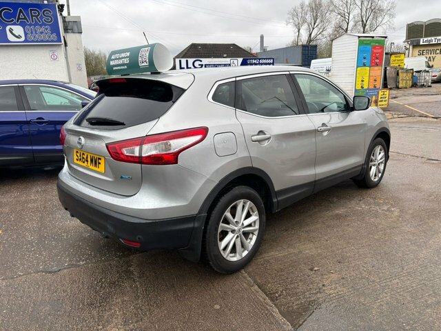 Nissan Qashqai Dci Acenta Premium Suv SA64MWF Silver #6