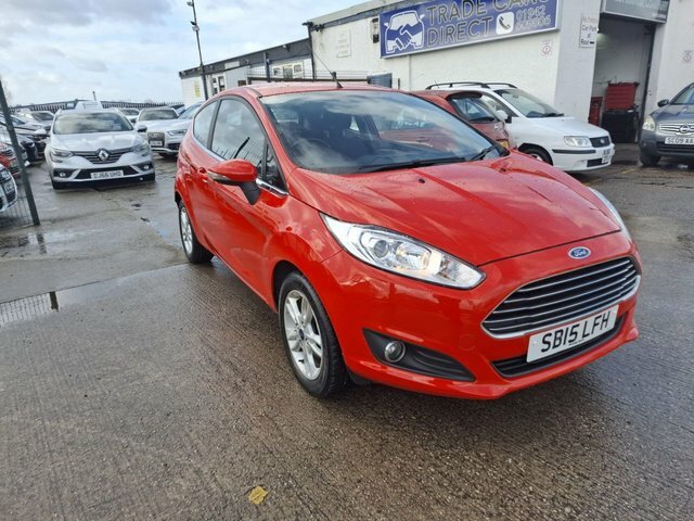Ford Fiesta Zetec Hatchback Red