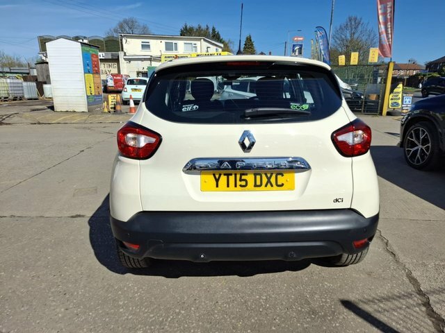 Renault Captur Dci Energy Dynamique Medianav YT15DXC White #3