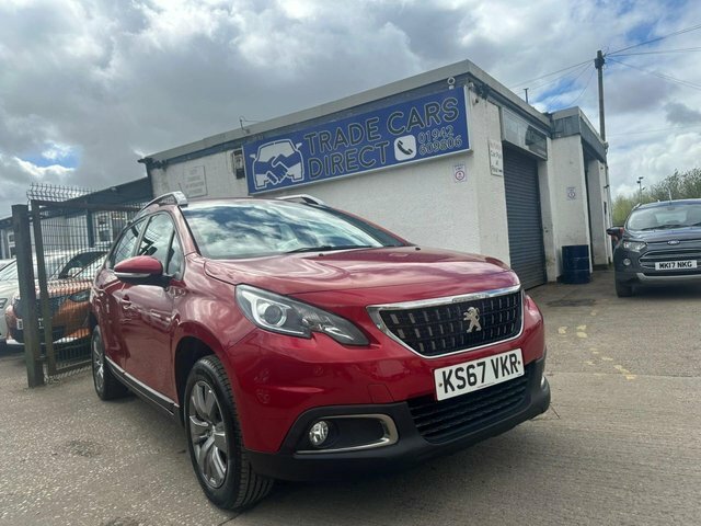 Peugeot 2008 Puretech Active Suv KS67VKR Red #2