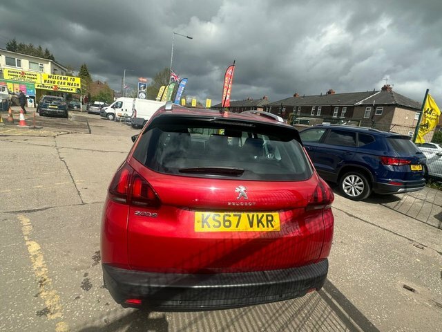 Peugeot 2008 Puretech Active Suv KS67VKR Red #4