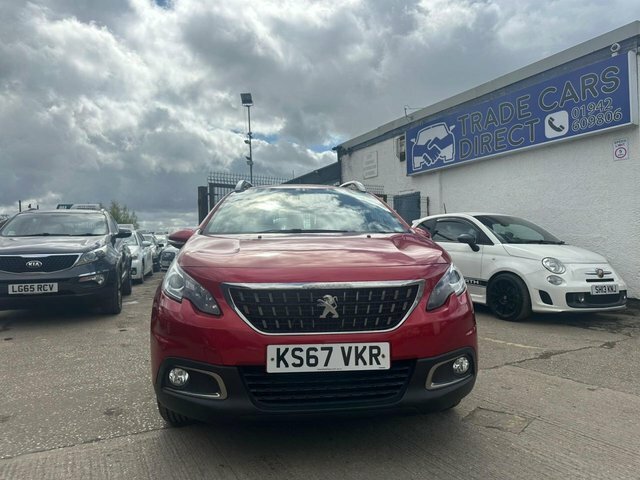 Peugeot 2008 Puretech Active Suv KS67VKR Red #3